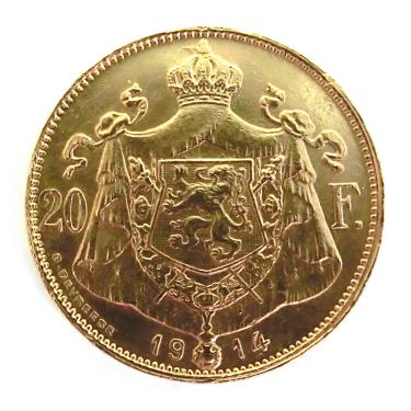 Albert II Belgien Goldmünze - 5,80 Gramm Gold