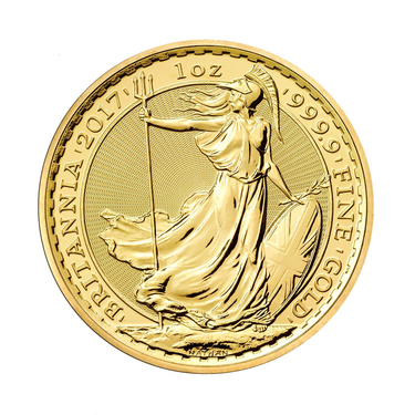 Englische Britannia Goldmünze 2017 - 1 Unze