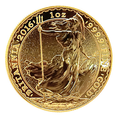Englische Britannia Goldmünze diverse Jahrgänge - 999,9 Gold - 1 Unze