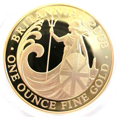 Englische Britannia Goldmünze 2008 - 1 Unze