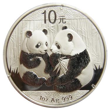 China Panda Silbermünze 2009 - 1 Unze