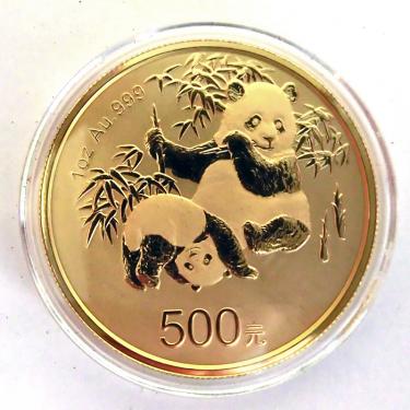 China Panda Goldmünze 30 Jahre Goldpanda Limited 2012 - 1 Unze