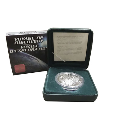 Canada Silberdollar Voyage of Discovery 2000 PP mit Box und Zertifikat