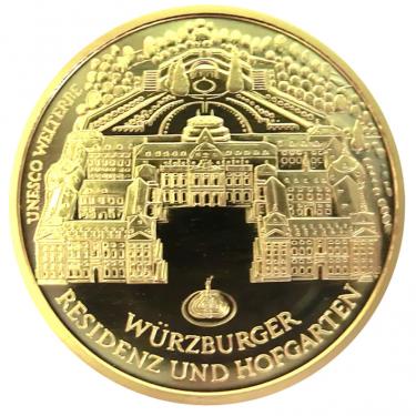 Würzburg 2010 Goldmünze - 1/2 Unze -100 Euro