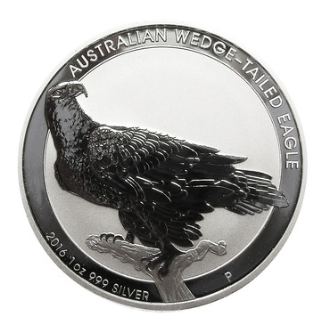 Silbermünze Wedge Tailed Eagle 2016 - 1 Unze