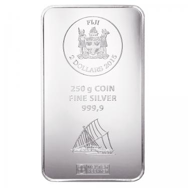 FIJI Silber Münzbarren - 250 Gramm