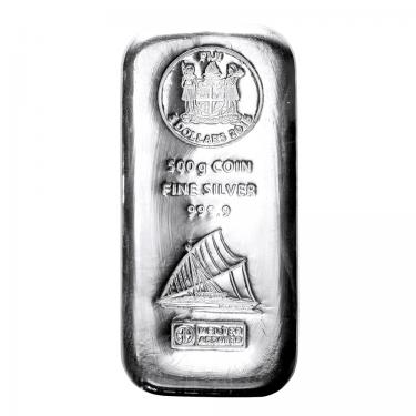 FIJI Silber Münzbarren - 19 % - 500 Gramm