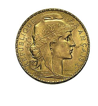 Frankreich Marianne Goldmünze - 5,80 Gramm Gold