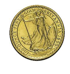 Englische Britannia Goldmünze diverse Jahrgänge - 916 Gold - 1/10 Unze