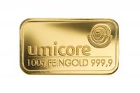 Goldbarren 100 Gramm