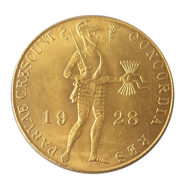 1 Dukat Niederlande Diverse Jahrgnge - 3,44 Gramm Gold