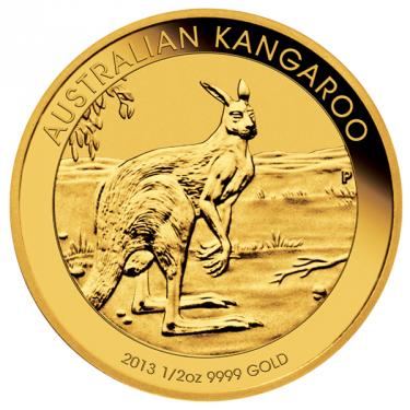 Kangaroo Nugget Goldmünze 2013 - 1/2 Unze