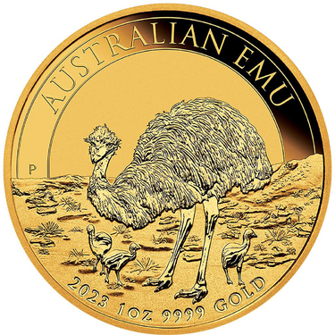 Goldmnze Emu 2023 - 1 Unze limitiert - Feingold