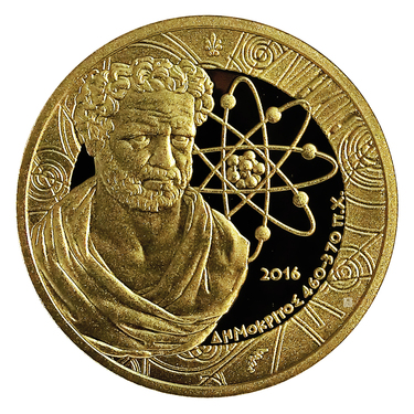 Goldmünze 200 Euro Griechenland Demokritos 2016 PP