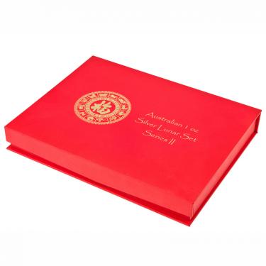 Münzkassette für 12 x 1 oz Lunar II Silber