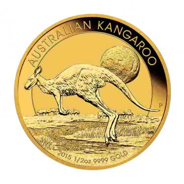 Kangaroo Nugget Goldmünze 2015 - 1/2 Unze