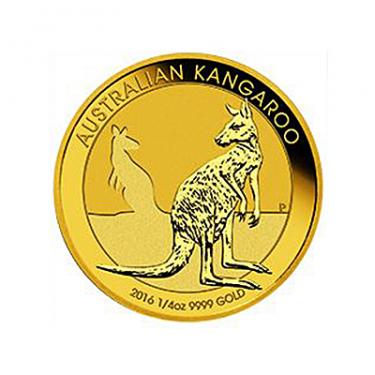 Kangaroo Nugget Goldmünze 2016 - 1/4 Unze