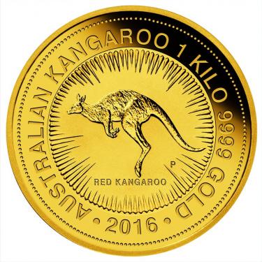 Red Kangaroo Nugget Goldmünze 2016 - 1 Kilo