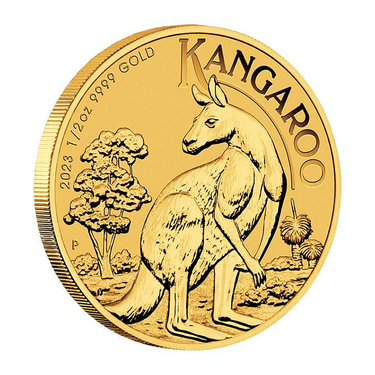 Kangaroo Nugget Goldmünze 2023 - 1/2 Unze