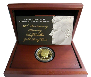 USA Goldmünze Kennedy 1964-2014 PP - 3/4 Unze
