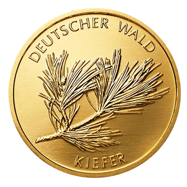 Deutscher Wald Kiefer 2013 Goldmünze - 20 Euro A
