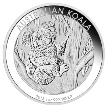 Silbermünze Koala 2013 - 1 Unze 999 Feinsilber