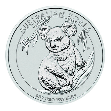 Silbermünze Koala 2019 - 1 Kilo