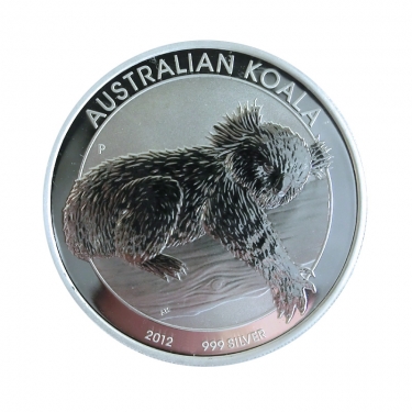 Silbermünze Koala 2012 - 1/2 Unze 999 Feinsilber