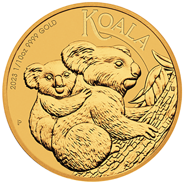 Koala Goldmünze 2023 - 1/10 Unze - Feingold
