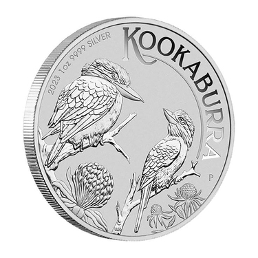 Silbermünze Kookaburra 2023 - 19 % - 1 Unze Feinsilber