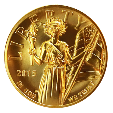 USA Liberty Head Goldmünze 2015 - High Relief - 1 Unze