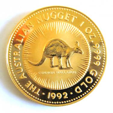 Kangaroo Nugget Goldmünze 1992 - 1 Unze