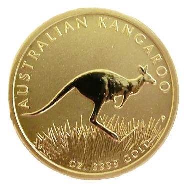 Kangaroo Nugget Goldmünze 2008 - 1/4 Unze