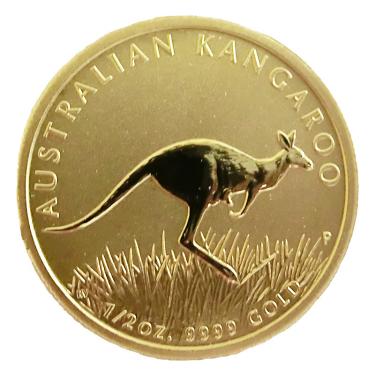 Kangaroo Nugget Goldmünze 2008 - 1/2 Unze