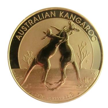 Kangaroo Nugget Goldmünze 2010 - 1/2 Unze