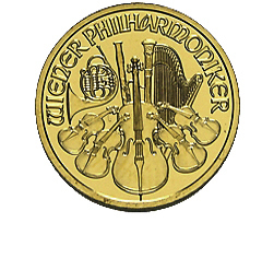 Wiener Philharmoniker 1/10 Unze 2012