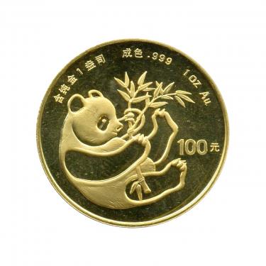China Panda Goldmünze 1984 - 1/4 Unze