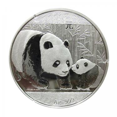 China Panda Silbermünze 2011 - 1 Kilo 999 Feinsilber PP