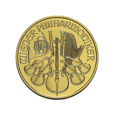 Wiener Philharmoniker Goldmünze 2023 - 1/25 Unze