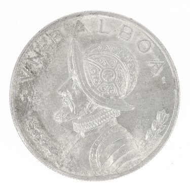 Silbermnze 900 Silber  Balboa 1947 26,7 g