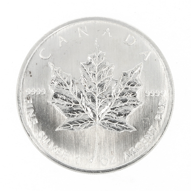 Silbermünze Maple Leaf 2008 - 1 Unze 999 Feinsilber