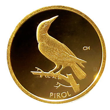Heimische Vgel Pirol Goldmnze - 20 Euro