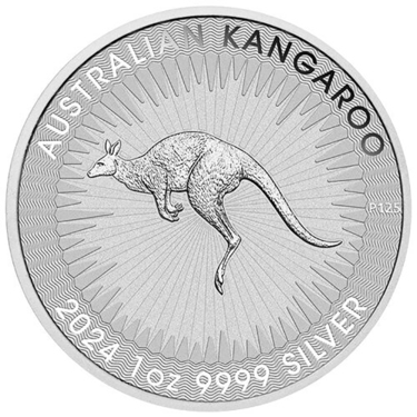 Silbermnze Kangaroo 2024 Perth Mint - 19 % - 1 Unze