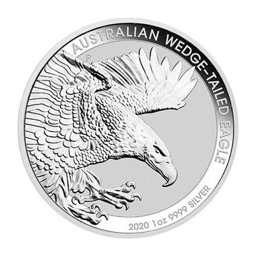 Silbermnze Wedge Tailed Eagle 2020 - 1 Unze