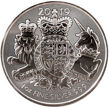 Silbermünze Großbritannien The Royal Arms 2019 - 1 Unze